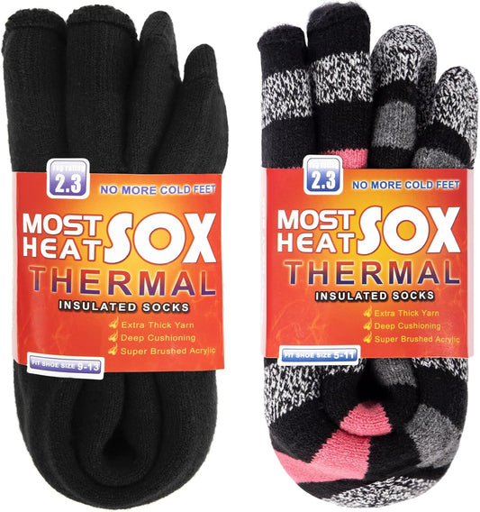 Thermal Socks for Women, Winter Warm Cold Weather Socks for Workout & Outdoor Activities